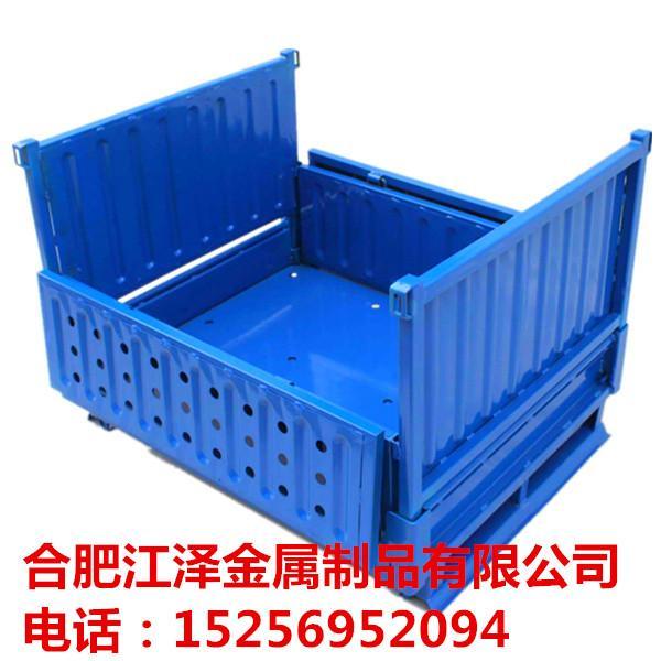 工业金属周转箱合肥折叠周转箱安徽周转箱领头羊合肥江泽金属制品